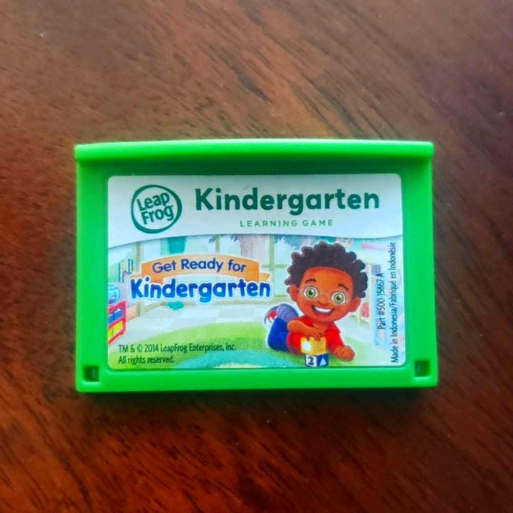 LeapFrog Explorer Learning Game Get Ready For Kindergarden